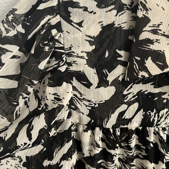 Misa Los Angeles Mita Tonal Abstract Dress Small NWT - Picture 12 of 12